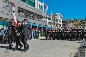 Escuela de Grumetes participó en desfile de Fiestas Patrias y Glorias del Ejército en Talcahuano