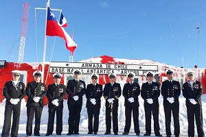 Base Naval Antártica “Arturo Prat” celebra 209º aniversario de la Primera Junta Nacional de Gobierno
