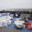 Neumáticos y miles de colillas de cigarro sacó de la playa personal de la Armada junto a la comunidad en Concón.