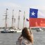 5 horas navegó por el rio “Huang Pu” la “Esmeralda” en su llegada a Shangai