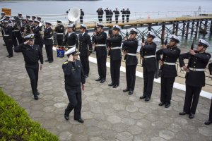 Comandante General del Cuerpo de Infantería de Marina visitó Escuela de Grumetes