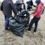 2 toneladas de basura se retiró desde playa de Lirquen