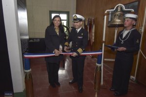 Escuela de Grumetes "Alejandro Navarrete Cisterna" inauguró nueva sala expositiva
