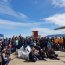 Capitanía de Puerto de Lirquén y la Alcaldía de Mar de Tomé también fueron parte de la limpieza de playas.