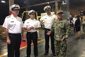 Director de Abastecimiento de la Armada se reúne con su par estadounidense