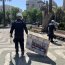 Personal Naval realizó limpieza de calles en Valparaíso