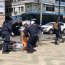 Personal Naval realizó limpieza de calles en Valparaíso
