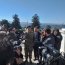 Contraalmirante Carlos Huber llamó a la comunidad en Concepción a trabajar en conjunto para retornar a la tranquilidad