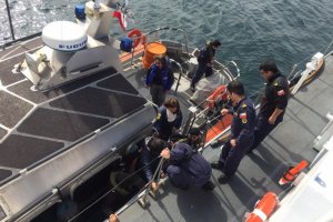 Continúan intensas tareas de rebusca de pescador Continúan intensas tareas de rebusca de pescador