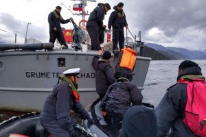 Exitoso rescate de tres personas en Aysén Exitoso rescate de tres personas en Aysén
