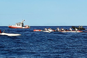 30 servidores navales entregaron seguridad al Primer Panamericano de Canotaje en Rapa Nui 30 servidores navales entregaron seguridad al Primer Panamericano de Canotaje en Rapa Nui