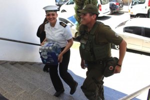 Armada entrega donación a Carabineros Armada entrega donación a Carabineros