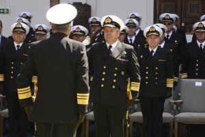 Vicealmirante Marcelo Gómez asumió la Dirección General de los Servicios de la Armada Vicealmirante Marcelo Gómez asumió la Dirección General de los Servicios de la Armada