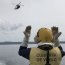 PSG Micalvi y Helicoptero Naval 53 realizaron entrenamiento en el Seno de Reloncaví