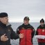  En el Patrullero Marinero Fuentealba se realizó emotiva y simbólica entrega de ofrenda floral por el Hércules C-130  