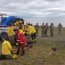 Marinos realizan curso contra el combate de incendio junto a Conaf en Punta Arenas