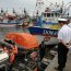 Autoridad Marítima de Talcahuano rescató ilesos a tripulantes de lancha pesquera hundida