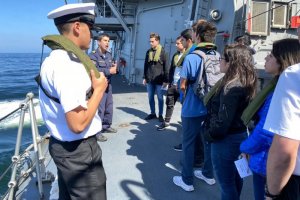 Postulantes a la Escuela Naval tuvieron día demostrativo en el mar Postulantes a la Escuela Naval tuvieron día demostrativo en el mar