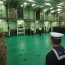 Contraalmirante Carlos Huber recibió a la dotación del buque Sargento Aldea en su puerto base
