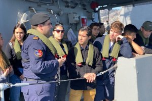 Postulantes a Sanidad Naval realizaron navegación en la Fragata "Cochrane" Postulantes a Sanidad Naval realizaron navegación en la Fragata "Cochrane"