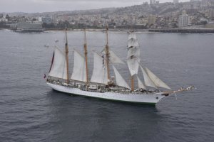 Buque escuela “Esmeralda” finalizó su 64° crucero de instrucción.