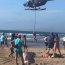 Primer rescate de la temporada estival en el litoral central.