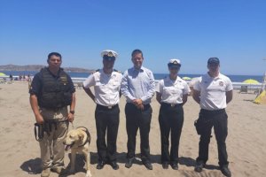 Binomio canino apoyó fiscalizaciones en le Región de Coquimbo