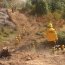 Armada despliega partidas forestales para colaborar en la contención del incendio forestal que afecta a la comuna de Santa Juana.