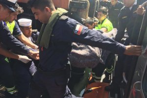 Autoridad Marítima de Talcahuano rescató ilesos a los tres tripulantes del bote Francisco I