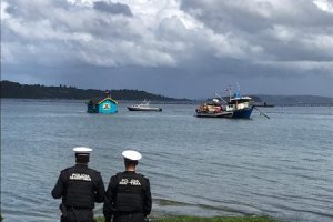 Capitanía de Puerto de Chonchi cubre dispositivo de seguridad en tradicional Minga de Puqueldón en Isla Lemuy Capitanía de Puerto de Chonchi cubre dispositivo de seguridad en tradicional Minga de Puqueldón en Isla Lemuy