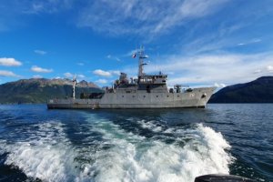 Patrullero de Servicios Generales "Sibbald" realizó tareas de reaprovisionamiento a Alcaldías de mar del distrito naval Beagle