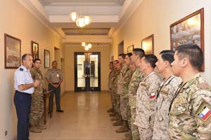 6 miembros de la Armada son parte del despliegue de contingente chileno a Misión de Paz en Chipre 6 miembros de la Armada son parte del despliegue de contingente chileno a Misión de Paz en Chipre
