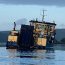 Autoridad Marítima de Castro despliega operativo por varamiento de Wellboat en Canal San Pedro