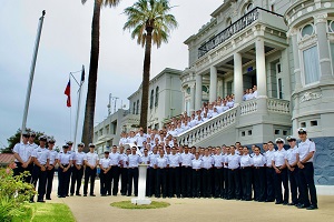 Batallón de Reclutas de la Escuela Naval realizó visita profesional al SHOA Batallón de Reclutas de la Escuela Naval realizó visita profesional al SHOA