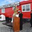  Base Naval Prat conmemoró el 72° aniversario de la visita del Presidente Gabriel González Videla a territorio antártico  