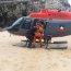  Helicóptero naval rescató a mujer atrapada en una cueva en Algarrobo  