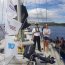 Capitanía de Puerto de Rapa Nui dio la bienvenida a Paula Espejo y la eXXpedition.
