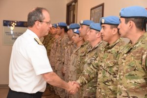 Regresó contingente militar chileno desplegado en Chipre Regresó contingente militar chileno desplegado en Chipre