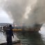 Capitanía de Puerto de Quellón apoyó emergencia por incendio a bordo de una lancha a motor
