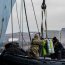 El trabajo del Transporte Aquiles en la Antártica chilena