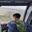 Sobrevuelo por la costa de la región para supervisar puntos de control