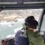 Sobrevuelo por la costa de la región para supervisar puntos de control