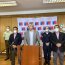 Ministro del Interior, Gonzalo Blumel junto a autoridades regionales