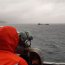 Fragata Almirante Williams apoya emergencia sanitaria fiscalizando en el área centro sur del país