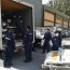 Efectivos de la Armada y del Ejército colaboraron en el traslado de camas clínicas hacia Los Ángeles