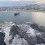 Continúan labores para desvarar buque en la Antártica Chilena