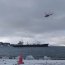 Continúan labores para desvarar buque en la Antártica Chilena