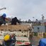 Armada apoya recepción y traslado de camas clínicas en Puerto Williams