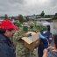 Armada apoyó entrega de kits sanitarios en Chiloé