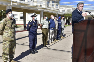 Ministro de Defensa destacó el apoyo de las Fuerzas Armada al orden y seguridad en la región de Valparaíso Ministro de Defensa destacó el apoyo de las Fuerzas Armada al orden y seguridad en la región de Valparaíso